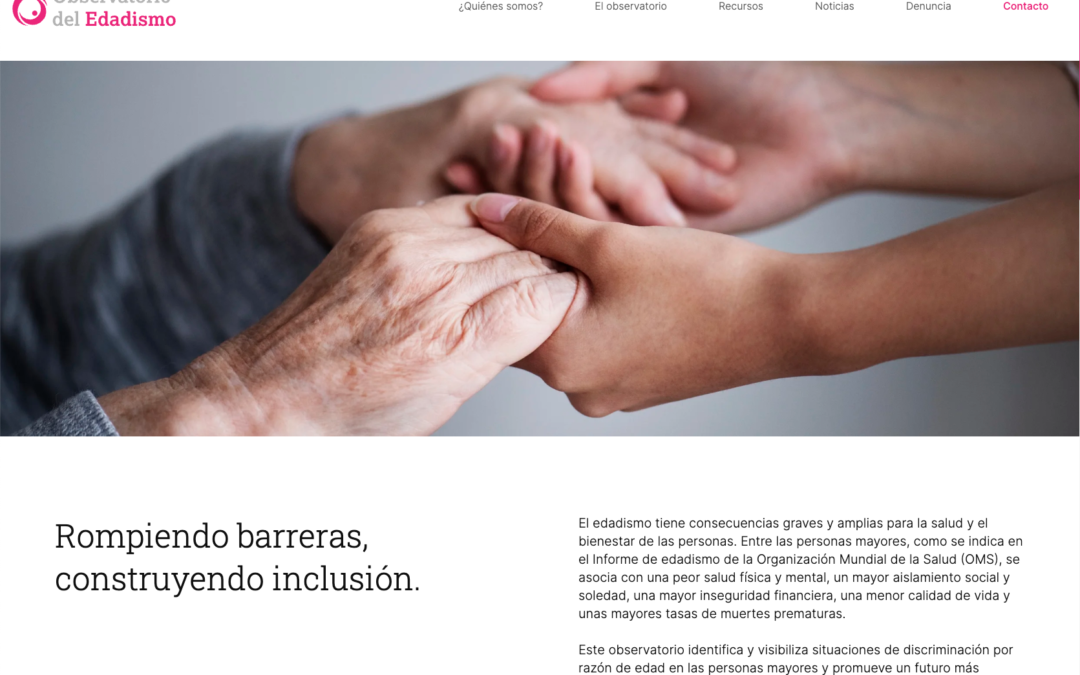 HelpAge International España presenta: El Observatorio del Edadismo, una iniciativa para combatir la discriminación por edad